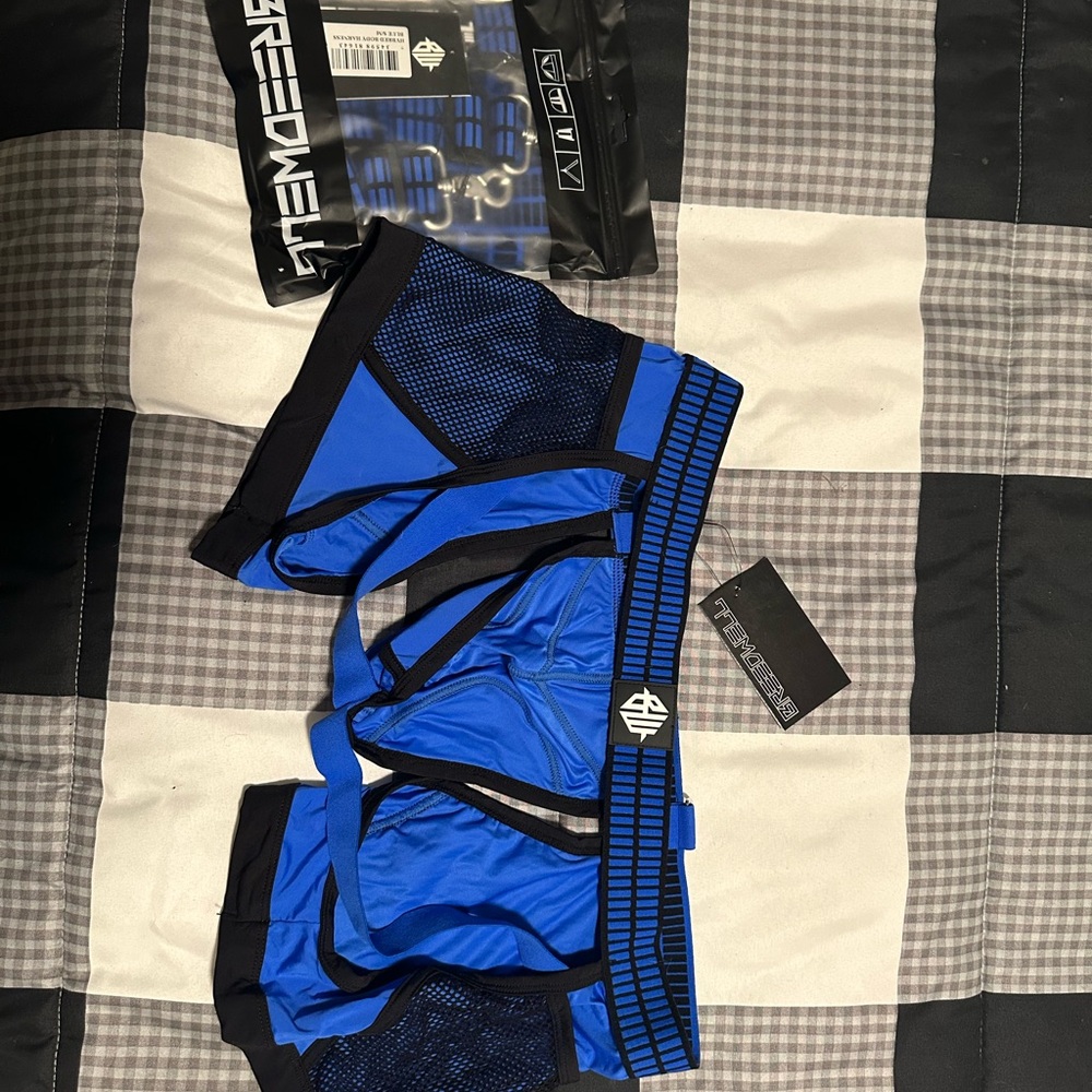 Breedwell BLUE Harness and jockstrap - Picture 4 of 7